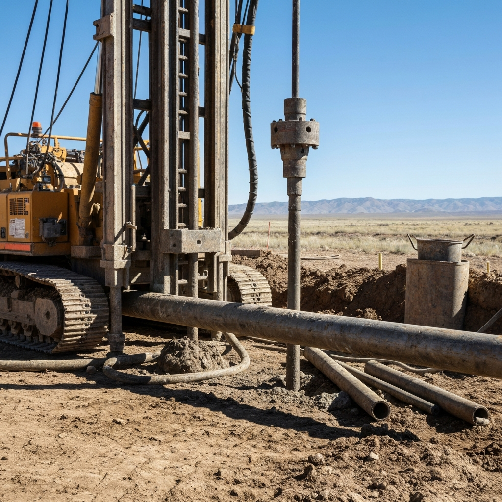 well drilling in Salida